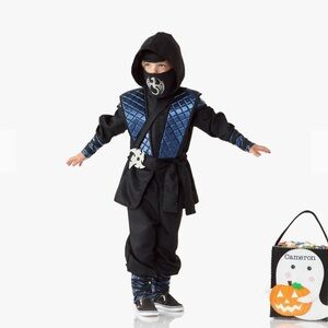 Pottery Barn Kids Ninja Halloween Costume - Size 7/8
